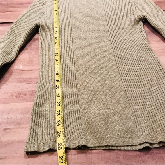 Valerie Stevens sparkle Gray Turtleneck - Picture 4 of 6